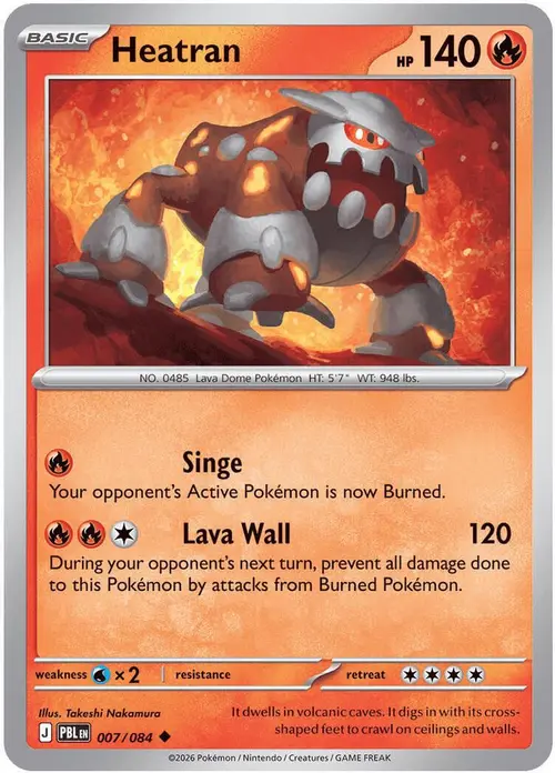 Heatran card art