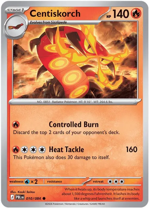 Centiskorch card art