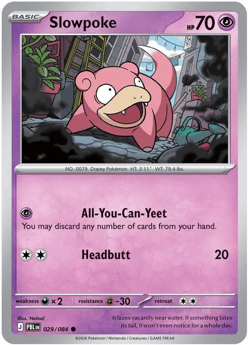 Slowpoke card art