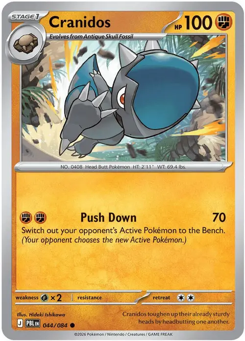 Cranidos card art