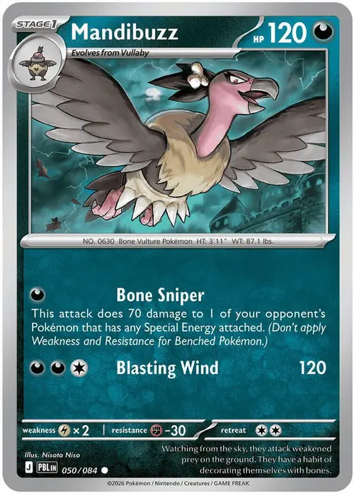 Mandibuzz card art