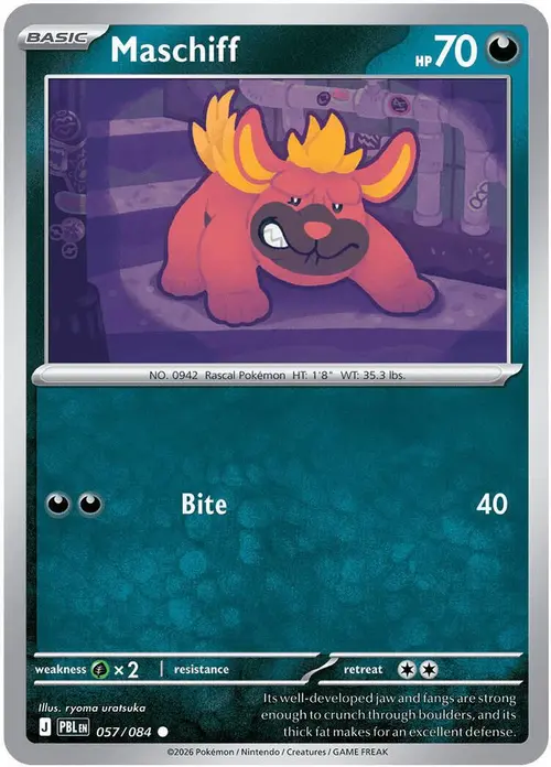 Maschiff card art