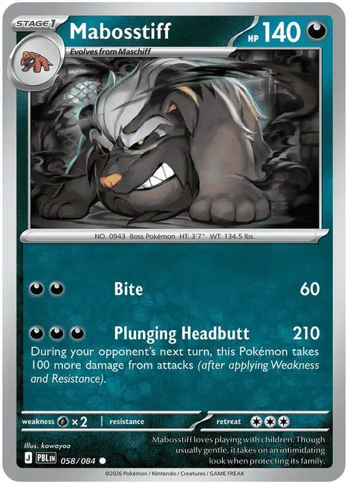 Mabosstiff card art