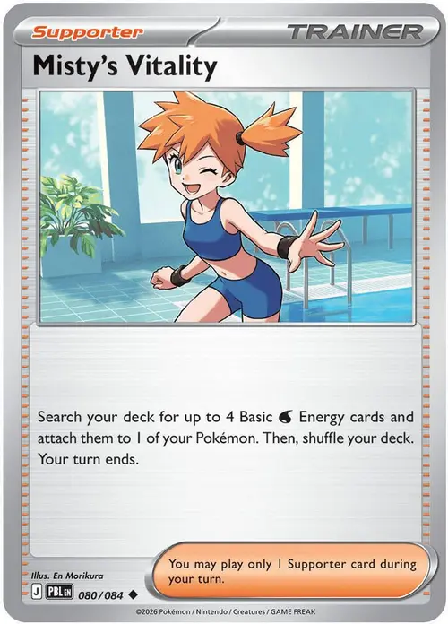 Misty's Vitality - 080/084 card art