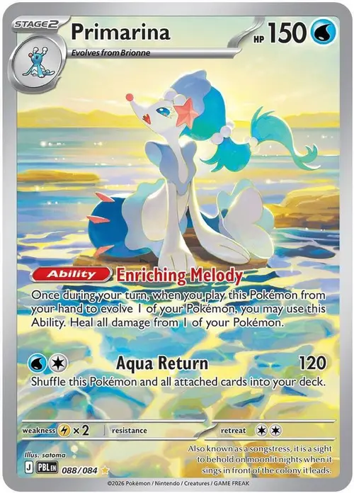 Primarina - 088/084 card art