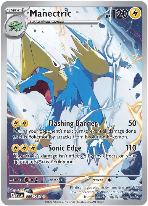 Manectric - 089/084 card art