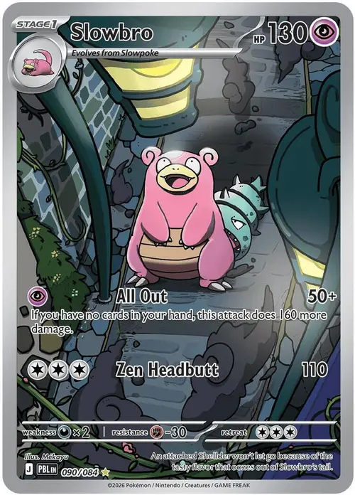 Slowbro - 090/084 card art