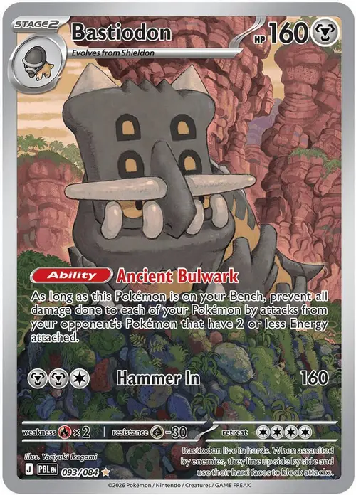 Bastiodon - 093/084 card art
