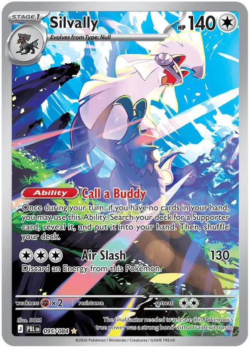 Silvally - 095/084 card art