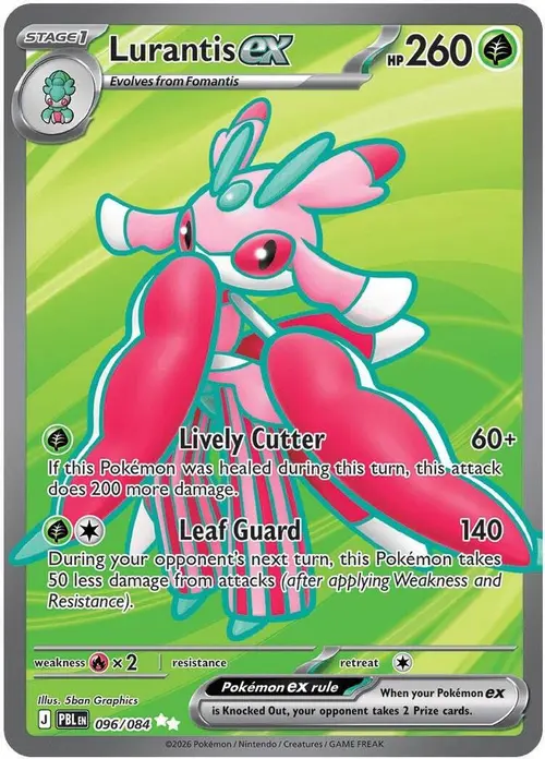 Lurantis ex - 096/084 card art