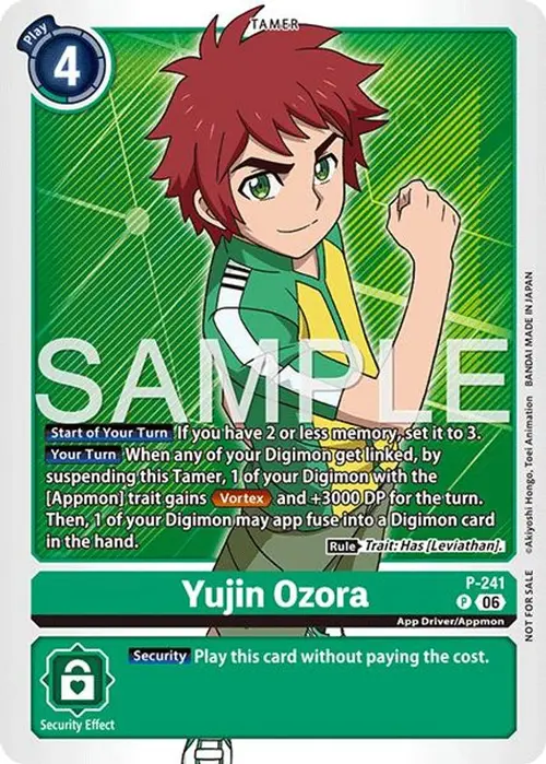 Yujin Ozora (Official Store Tournament 2026 Vol. 3 Participant) card art
