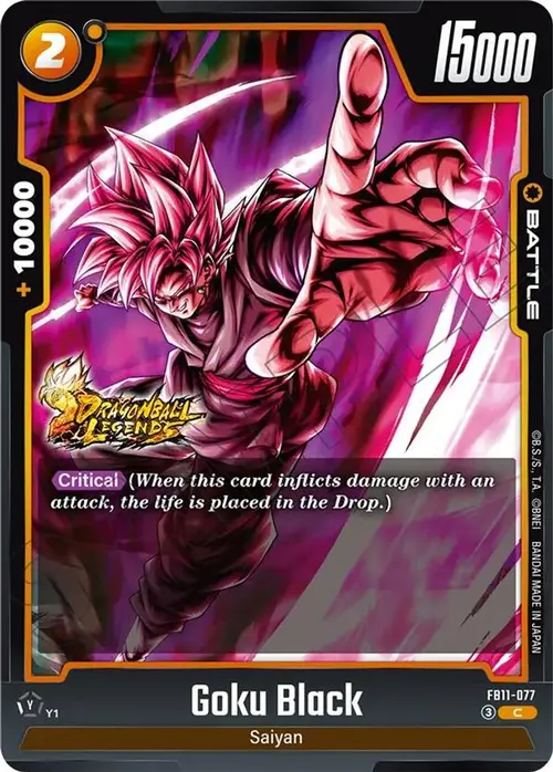 Goku Black - FB11-077 card art