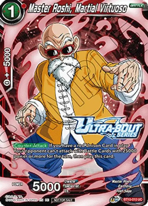 Master Roshi, Martial Virtuoso (Event Pack 19) card art
