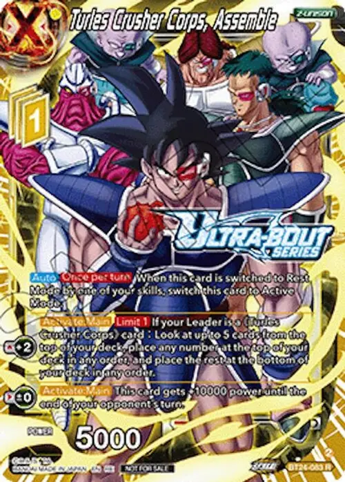 Turles Crusher Corps, Assemble (Event Pack 19) card art