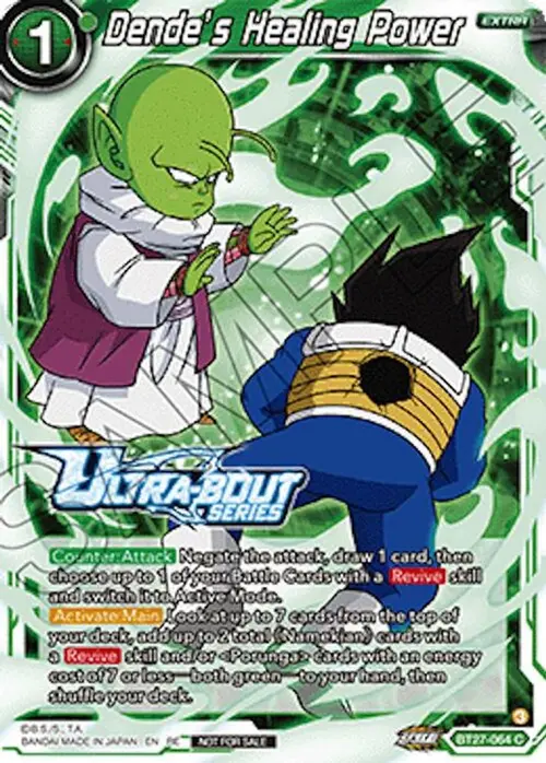 Dende's Healing Power (Event Pack 19) card art