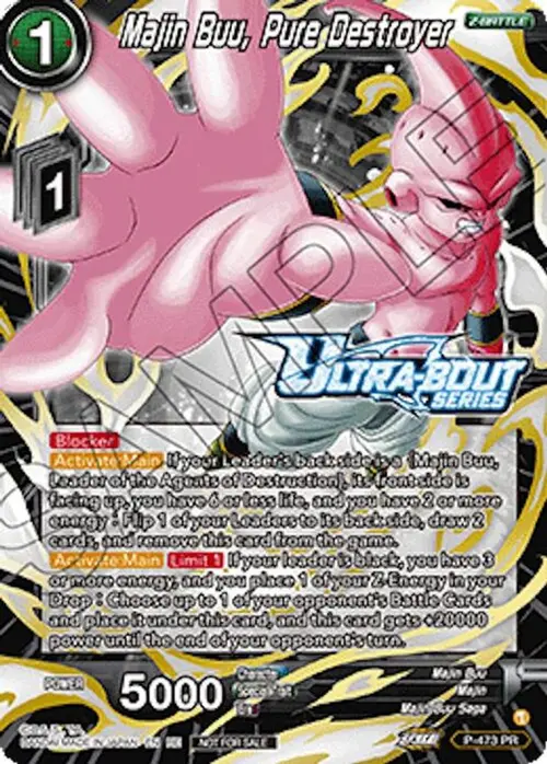 Majin Buu, Pure Destroyer (Event Pack 19) card art