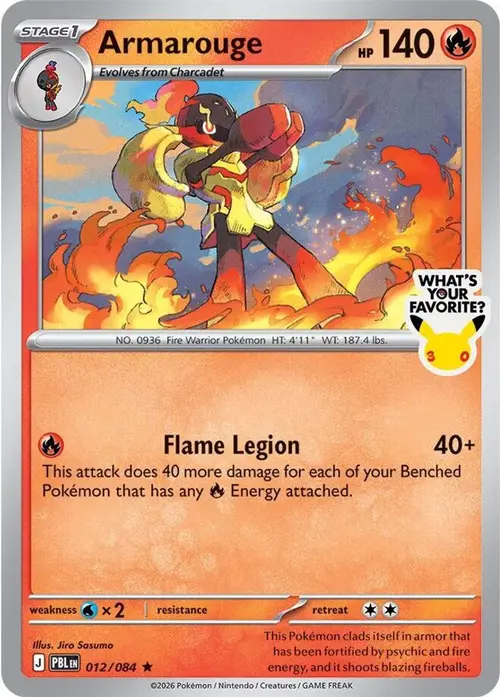 Armarouge (What's Your Favorite Stamp) card art