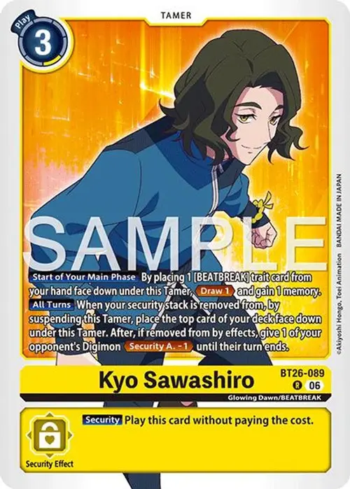 Kyo Sawashiro card art