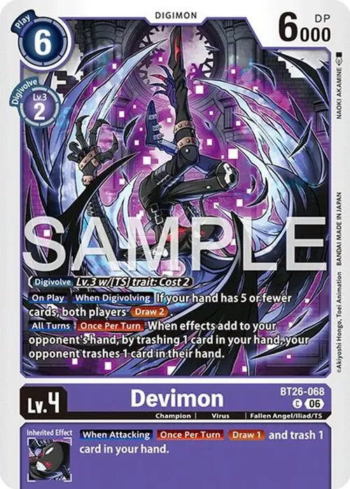 Devimon card art