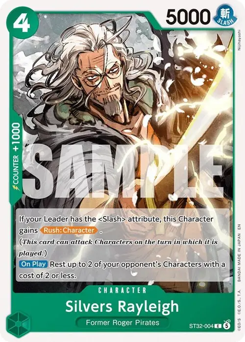 Silvers Rayleigh card art