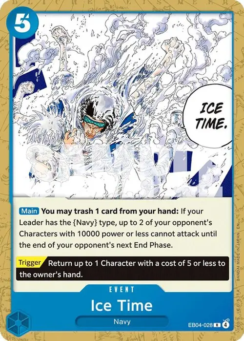 Ice Time card art