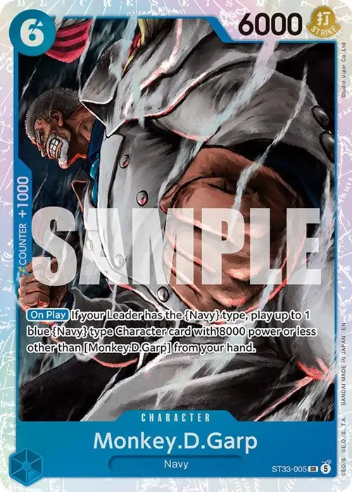 Monkey.D.Garp card art