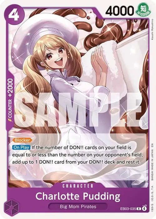 Charlotte Pudding card art