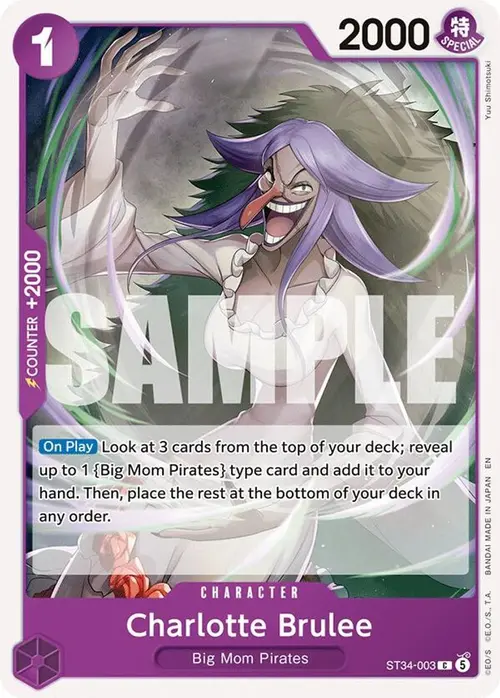Charlotte Brulee card art