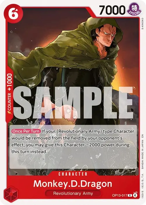 Monkey.D.Dragon card art