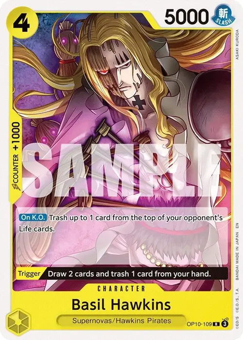Basil Hawkins card art