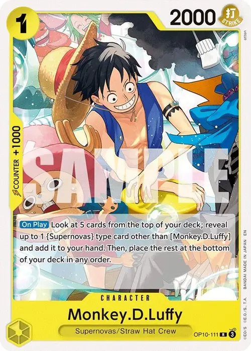 Monkey.D.Luffy card art