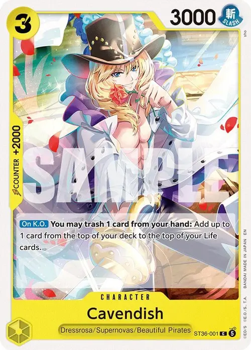 Cavendish card art