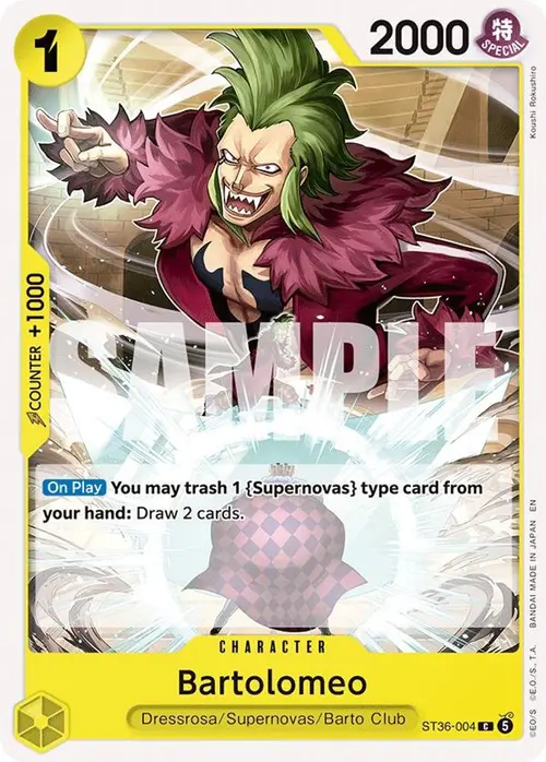 Bartolomeo card art