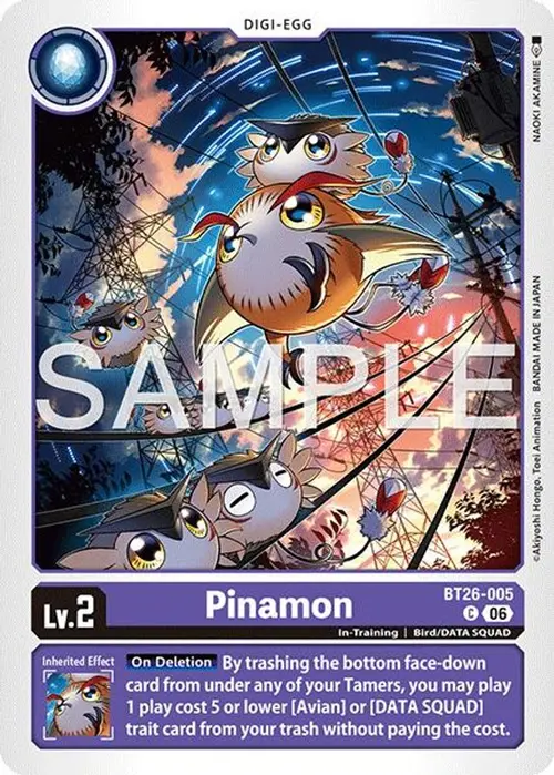 Pinamon card art