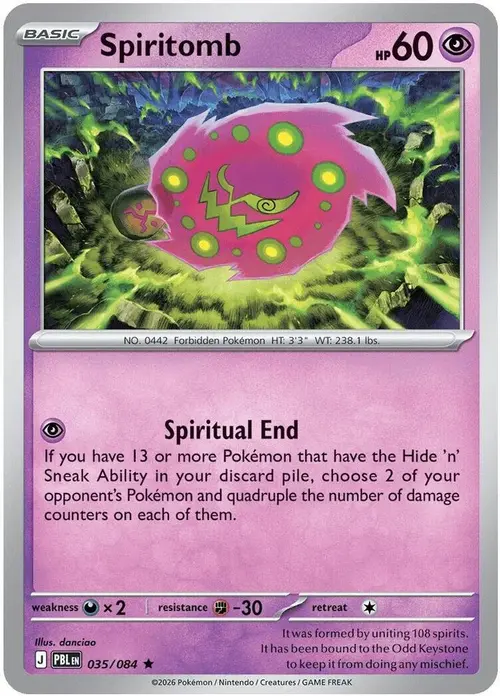 Spiritomb - 035/084 (Non-Holo) card art