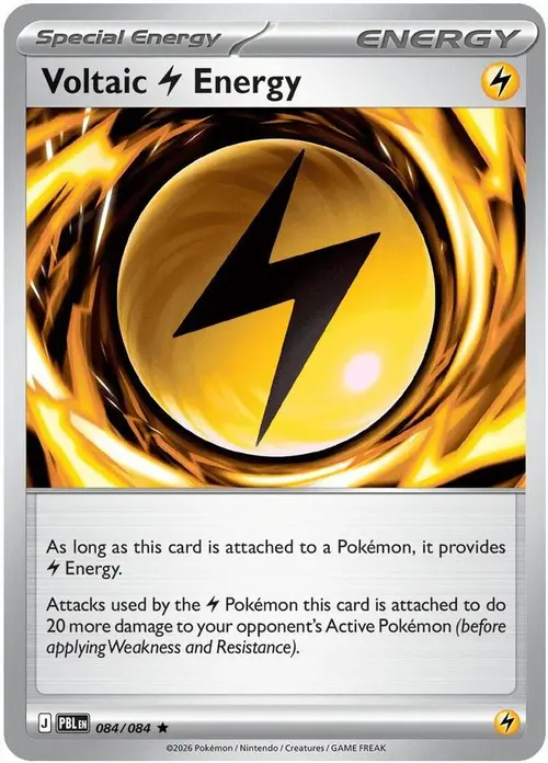 Voltaic Lightning Energy - 084/084 (Non-Holo) card art