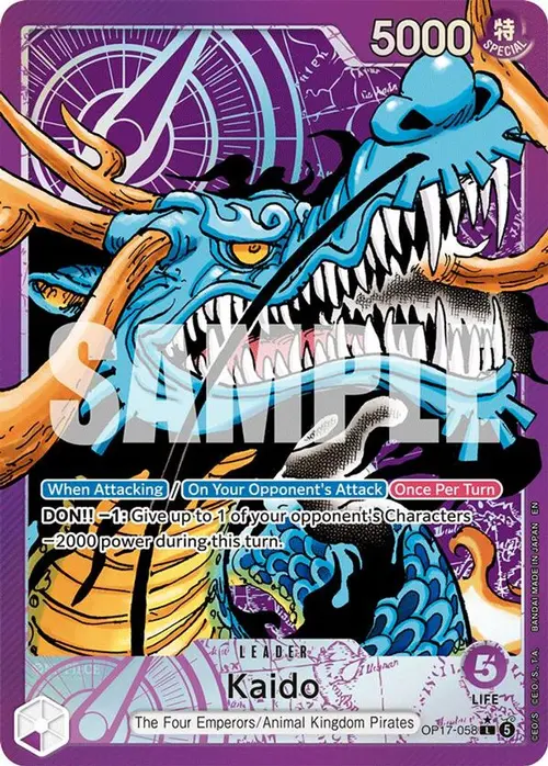 Kaido (058) (Alternate Art) card art