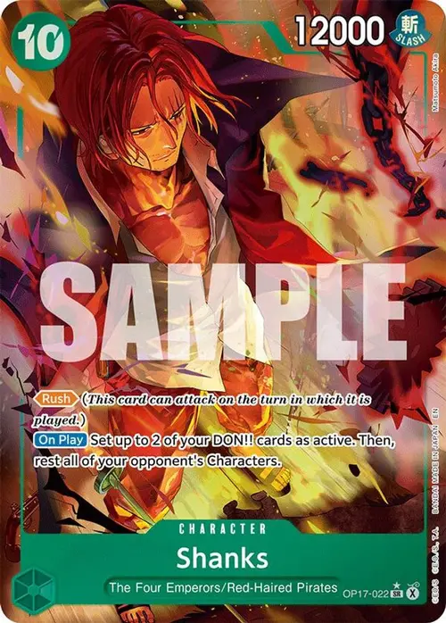 Shanks (022) (Alternate Art) card art