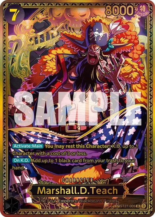 Marshall.D.Teach (SP) card art