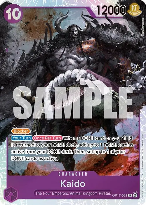 Kaido (062) card art