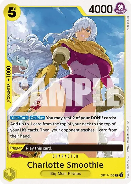 Charlotte Smoothie card art