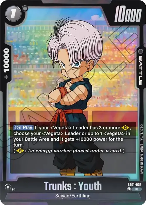 Trunks : Youth - ST01-057 card art