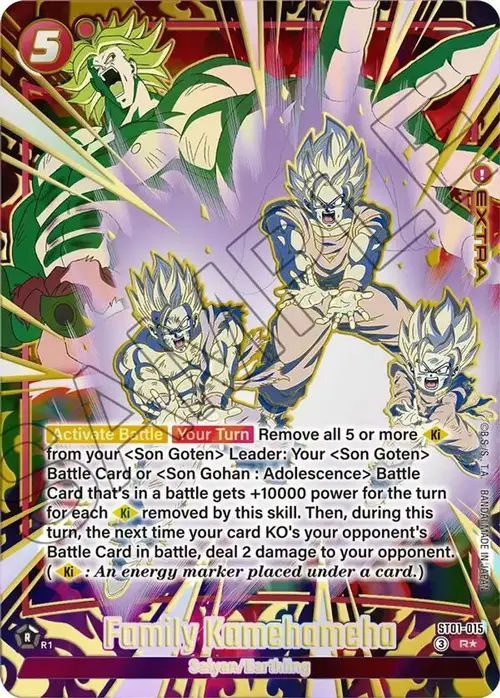 Family Kamehameha (Alternate Art) card art