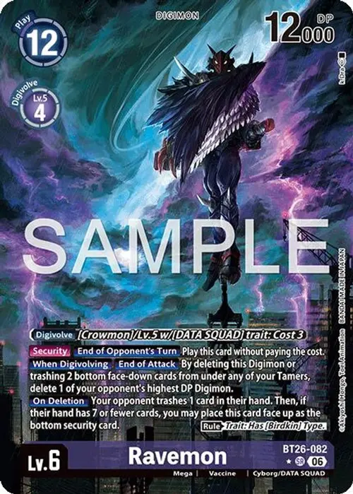 Ravemon (Alternate Art) card art