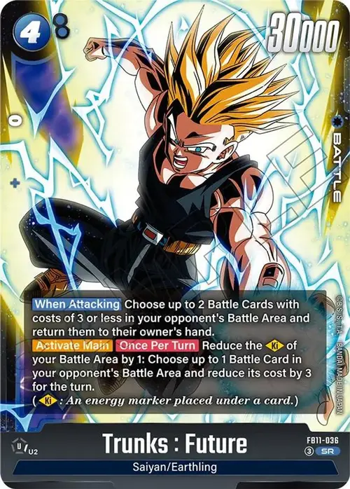 Trunks : Future - FB11-036 card art