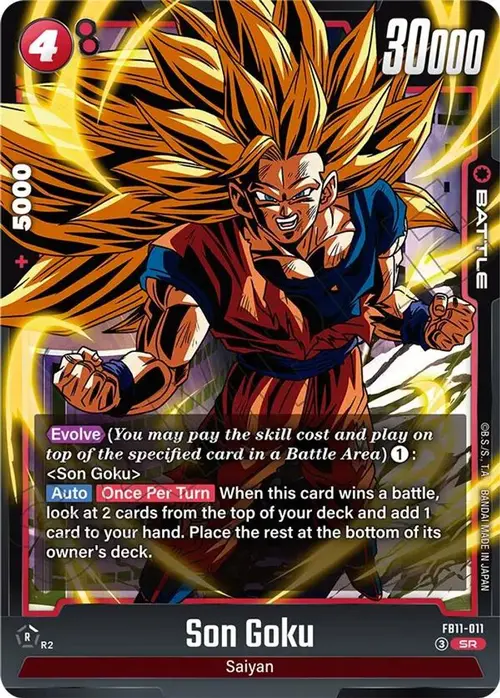 Son Goku - FB11-011 card art