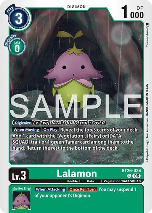 Lalamon card art