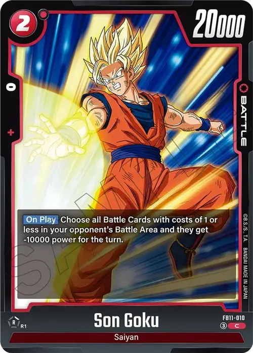 Son Goku - FB11-010 card art