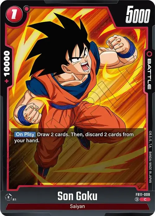 Son Goku - FB11-008 card art