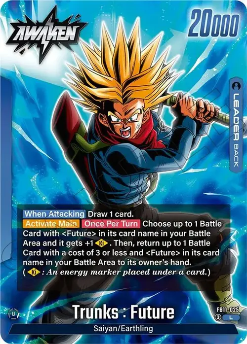 Trunks : Future/Son Gohan : Future // Trunks : Future card art